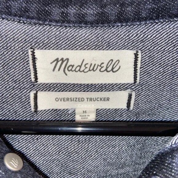 Madewell Black Jean Jacket - Picture 3 of 6